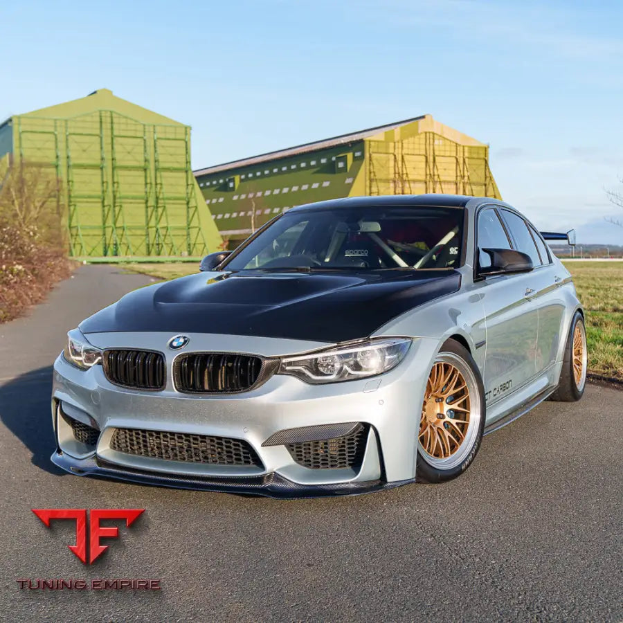 BMW M3/M4 (F80 F82 F83) 2014-2020 CARBON FIBRE SPLITTER - V4 - CT CARBON