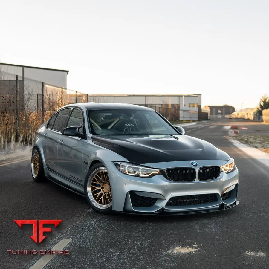 BMW M3/M4 (F80 F82 F83) 2014-2020 CARBON FIBRE SPLITTER - V9 - CT CARBON