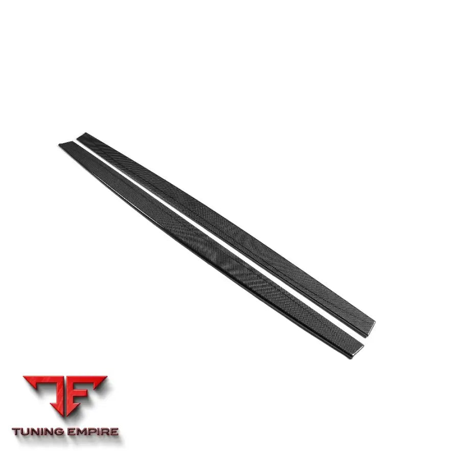 BMW M3/M4 (F80 F82 F83) 2014-2020 PRE-PREG CARBON FIBRE SIDE SKIRTS - V4 - CT CARBON
