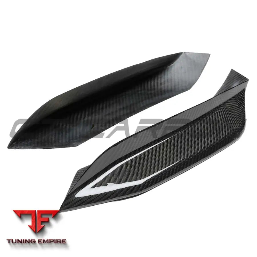 BMW M3/M4 (F80 F82 F83) 2014-2020 UPPER FRONT CARBON FIBRE CANARDS - CT CARBON