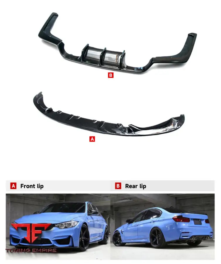 BMW M3/M4 F80/F82/F83 3D CARBON FIBER PARTS 2014-2020Y