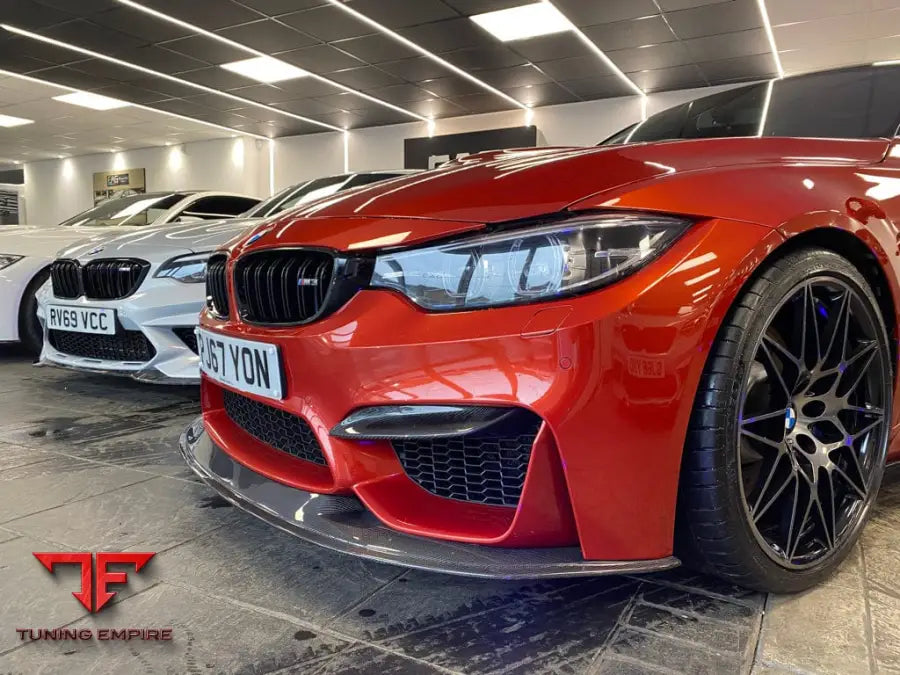 BMW M3/M4 (F80 F82 F83) CARBON FIBRE SPLITTER - V7 - CT CARBON