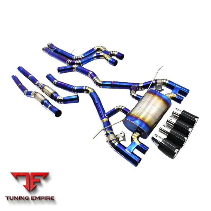 BMW M3/M4 F80/F82/F8X S55 3.0T CATBACK TITANIUM EXHAUST SYSTEM 2014-2018