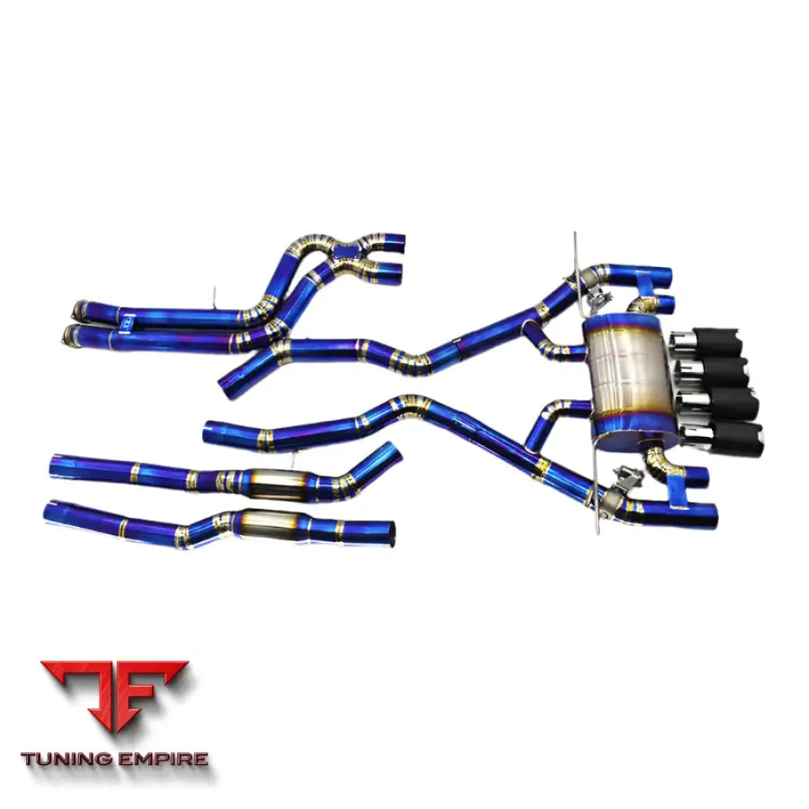 BMW M3/M4 F80/F82/F8X S55 3.0T CATBACK TITANIUM EXHAUST SYSTEM 2014-2018