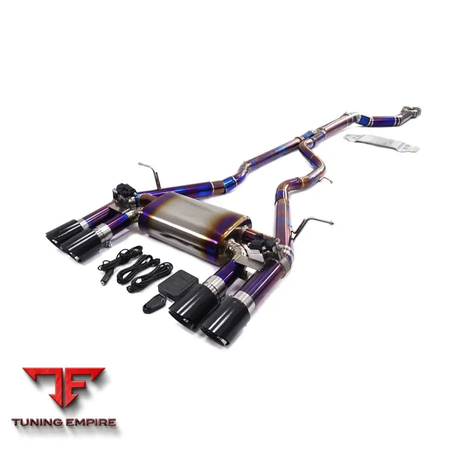 BMW M3 M4 F80 F82 TITANIUM CATBACK RAZOR EXHAUST