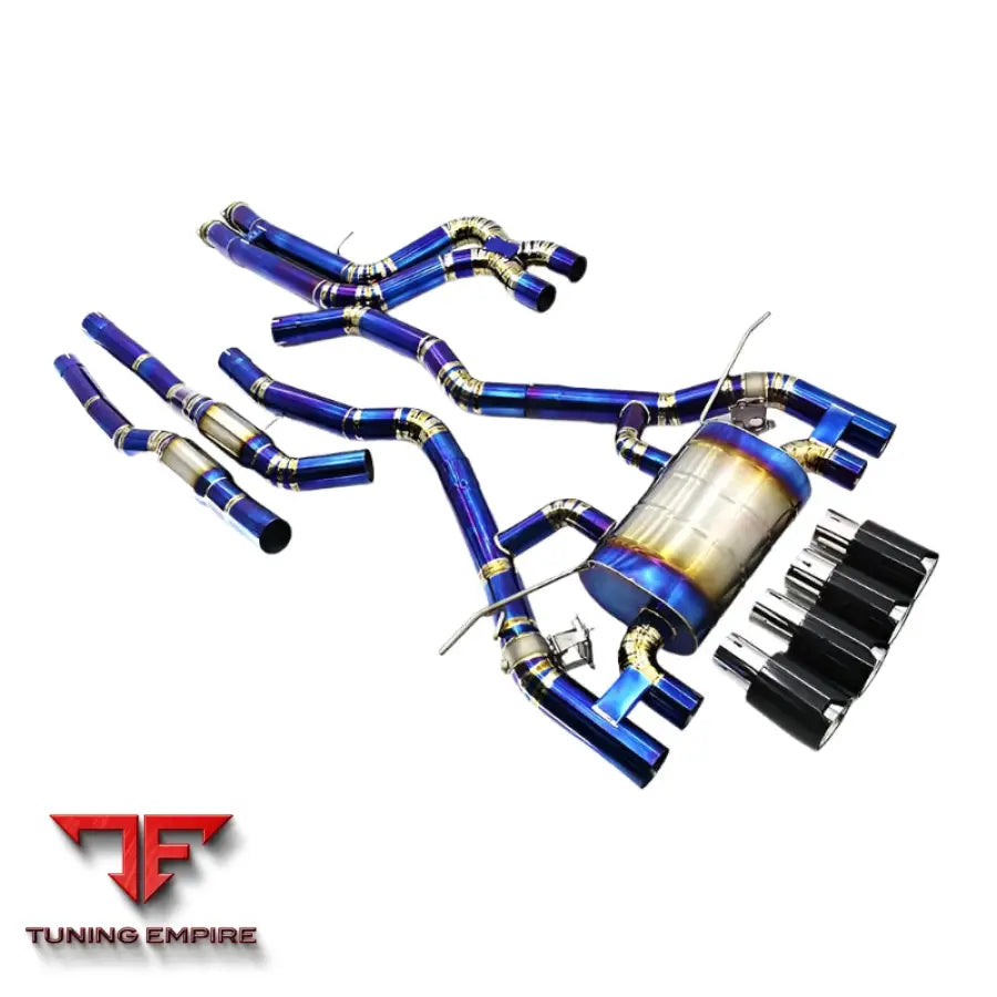 BMW M3/M4 F80/F8X S55 3.0T CATBACK TITANIUM EXHAUST SYSTEM 2014-2018