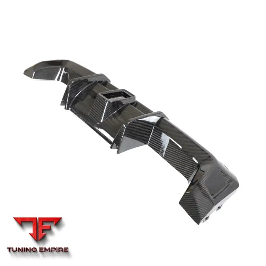 BMW M3/M4 G80/G81/G82/G83 CARBON FIBRE DIFFUSER WITH LED - V3 - CT CARBON