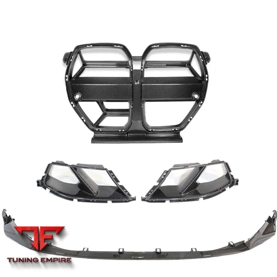 BMW M3/M4 G80/G81/G82/G83 CARBON FIBRE FRONT END PACK (ACC) - V3 - CT CARBON