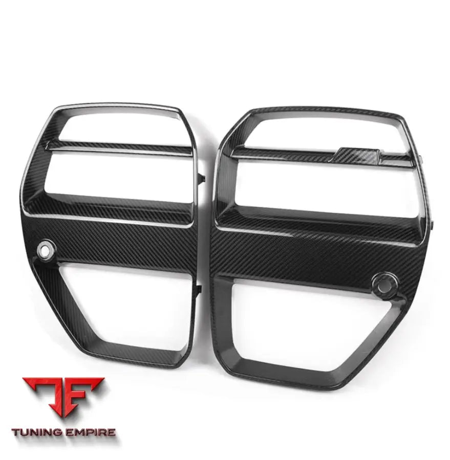 BMW M3/M4 G80/G81/G82/G83 CARBON FIBRE GRILLE - WITH ACC - V1 - CT CARBON