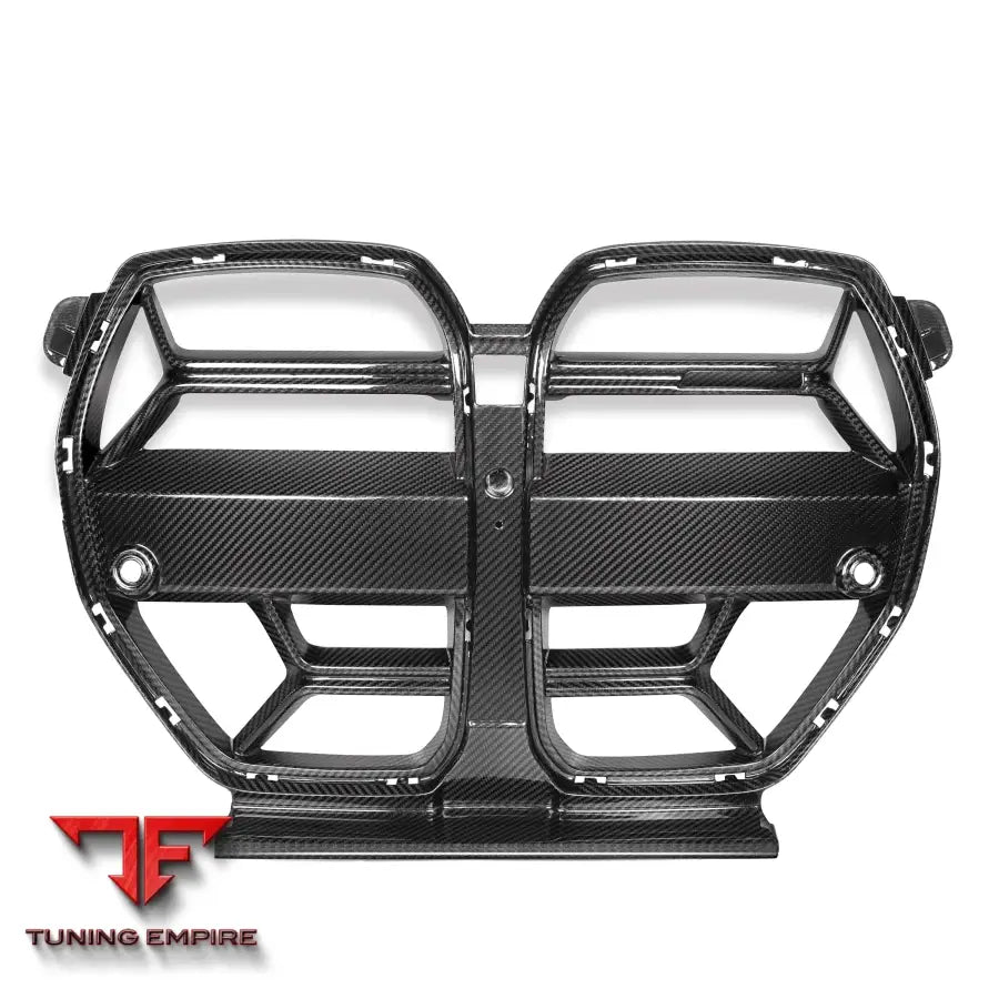 BMW M3/M4 G80/G81/G82/G83 CARBON FIBRE GRILLE - WITHOUT ACC - V2 - CT CARBON
