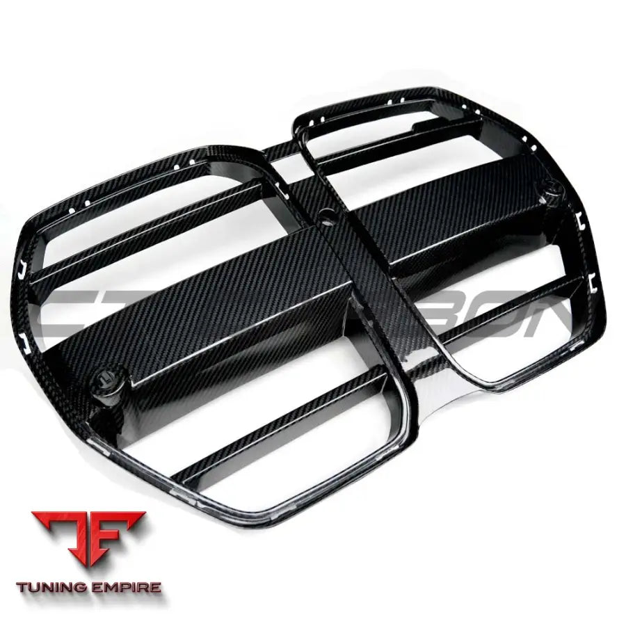 BMW M3/M4 G80/G81/G82/G83 CARBON FIBRE GRILLE - WITHOUT ACC - V3 - CT CARBON