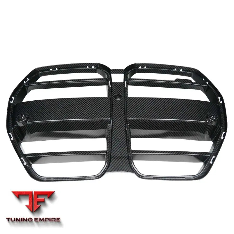 BMW M3/M4 G80/G81/G82/G83 CARBON FIBRE GRILLE - WITHOUT ACC - V3 - CT CARBON