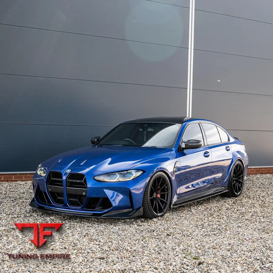 BMW M3 & M4 G80/G81/G82/G83 CARBON FIBRE SPLITTER - V3 - CT CARBON