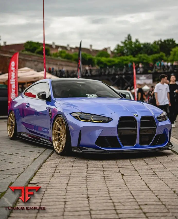 BMW M3 & M4 G80/G81/G82/G83 CARBON FIBRE SPLITTER - V4 - CT CARBON