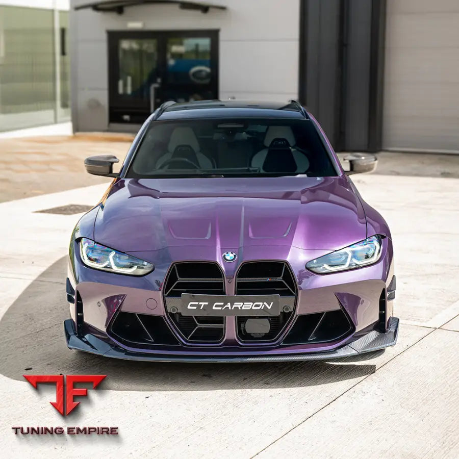 BMW M3 & M4 G80/G81/G82/G83 CARBON FIBRE SPLITTER - V5 - CT CARBON
