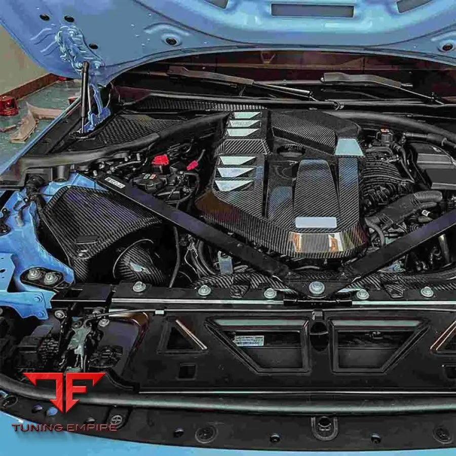 BMW M3/M4 G80 G82 3.0T CARBON FIBER COLD AIR INTAKE DUCK BOX PIPE 2021-2024Y