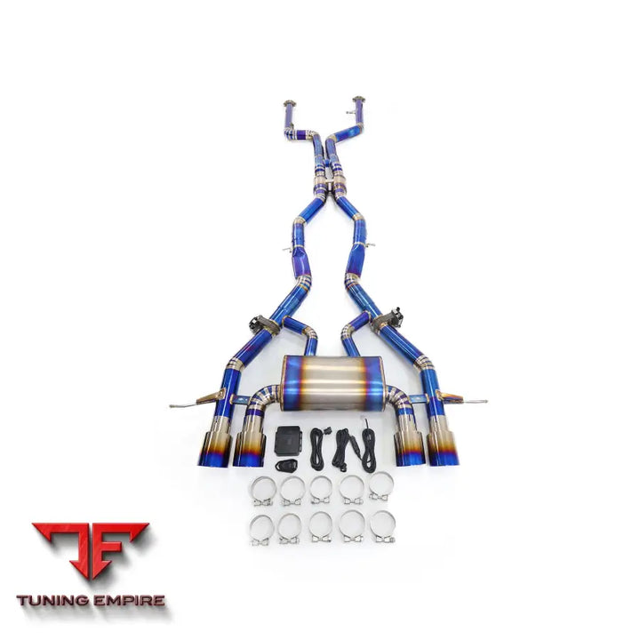 BMW M3/M4 G80 G82 3.0T S58 V6 TITANIUM CATBACK RAZOR EXHAUST WITH MUFFLER VALVE