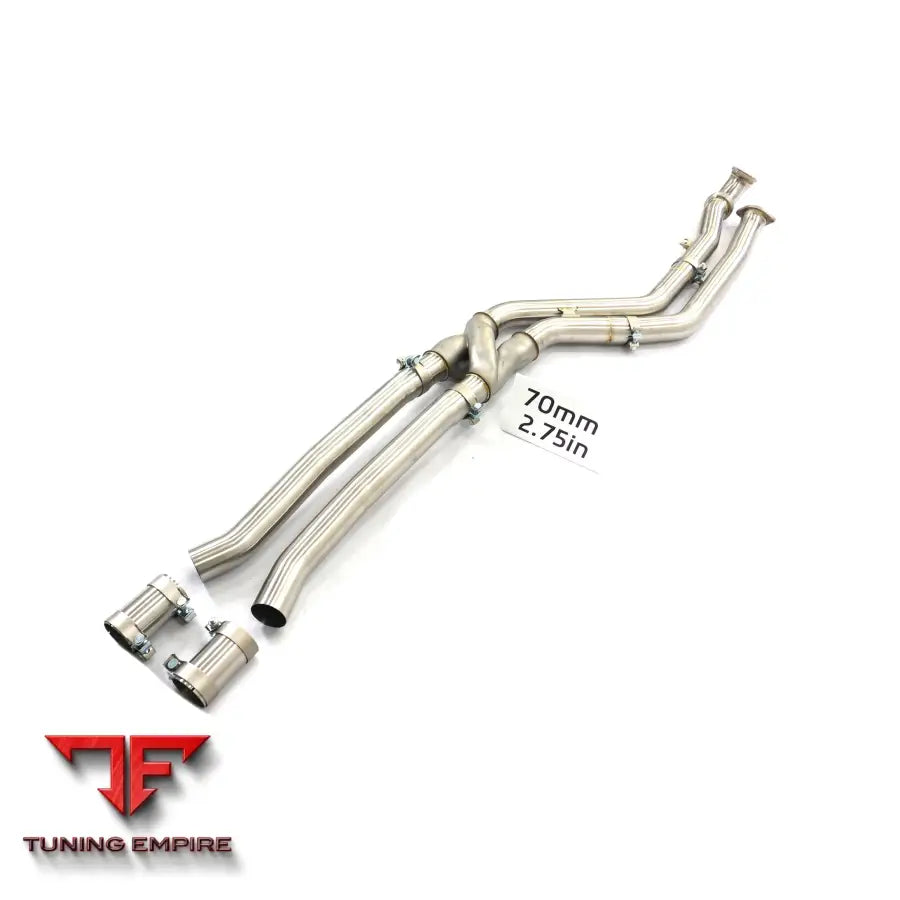 BMW M3/M4 G80 G82 3.0T STAINLESS STEEL RAZOR EXHAUST MIDDLE PIPE