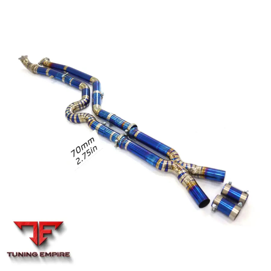 BMW M3 M4 G80 G82 3.0T TITANIUM RAZOR EXHAUST MIDDLE PIPE