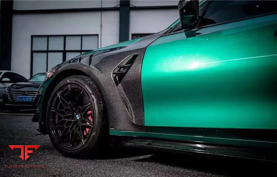 BMW M3 M4 G80 G82 CARBON FIBER FENDER FLARES