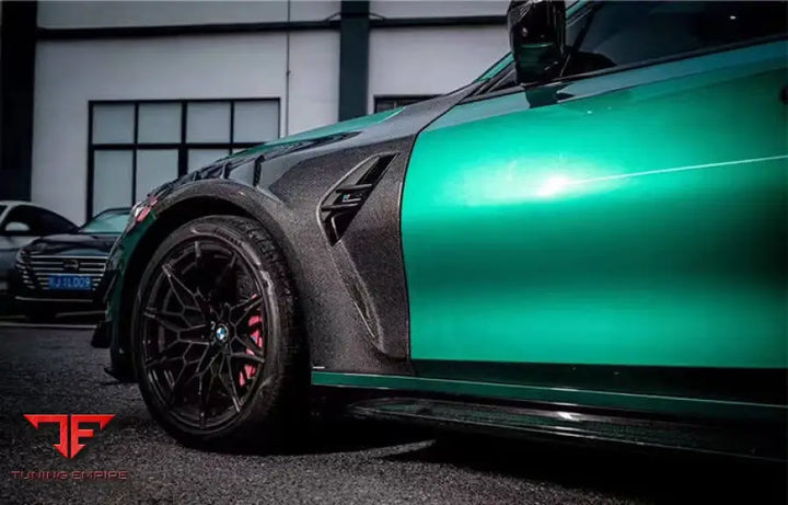 BMW M3 M4 G80 G82 CARBON FIBER FENDER FLARES