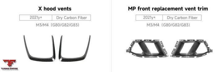 BMW M3/M4 (G80/G82/G83) PARTS 2021y+