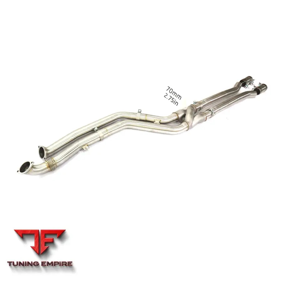 BMW M3/M4 G8X STAINLESS STEEL RAZOR EXHAUST MIDDLE PIPE