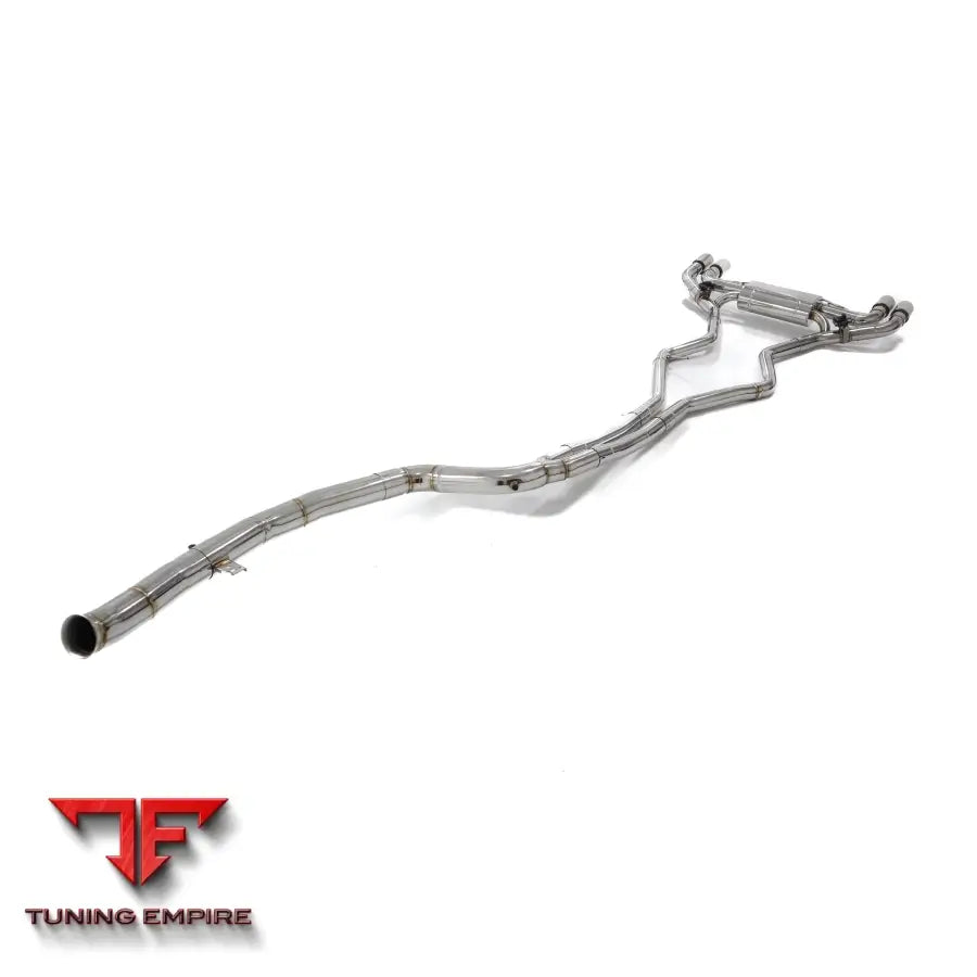 BMW M340i M440i G20 G21 G22 B58 3.0T STAINLESS STEEL CATBACK RAZOR EXHAUST WITH MUFFLER VALVE
