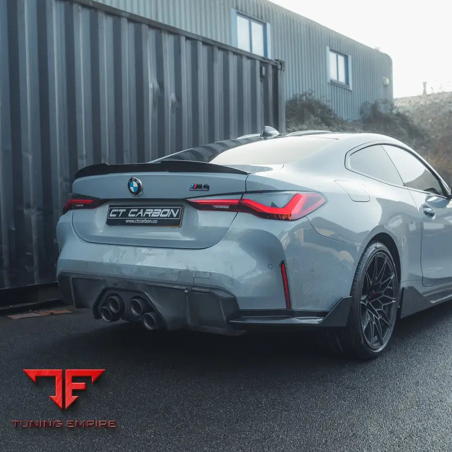BMW M4/4 SERIES G82/G22 CARBON FIBRE SPOILER - V2 - CT CARBON