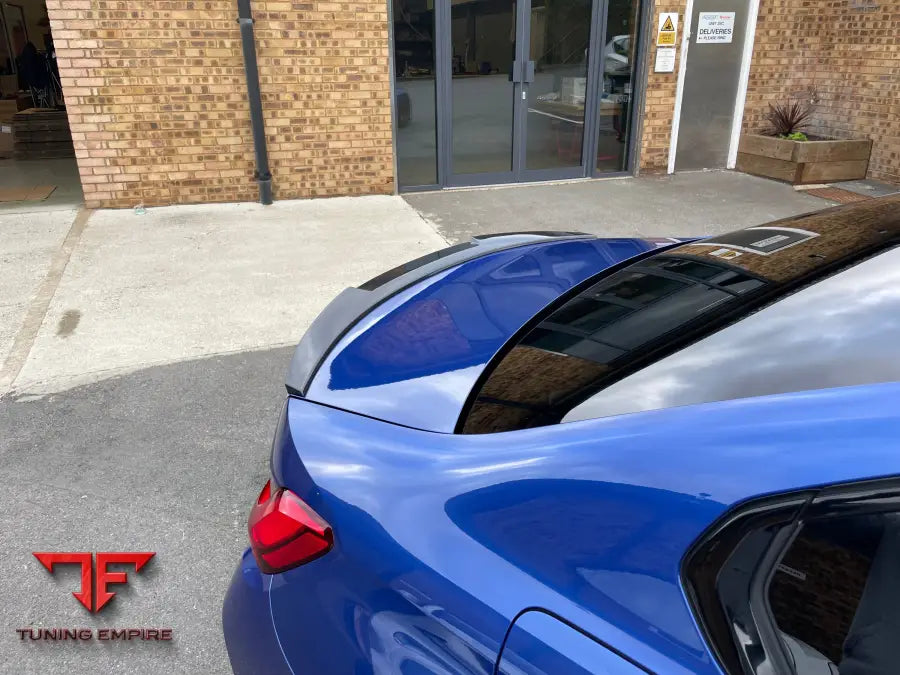 BMW M4/4 SERIES G82/G22 CARBON FIBRE SPOILER - V3 - CT CARBON