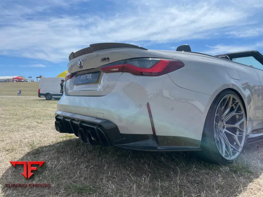 BMW M4/4 SERIES G83/G23 CARBON FIBRE SPOILER V1 - CT CARBON