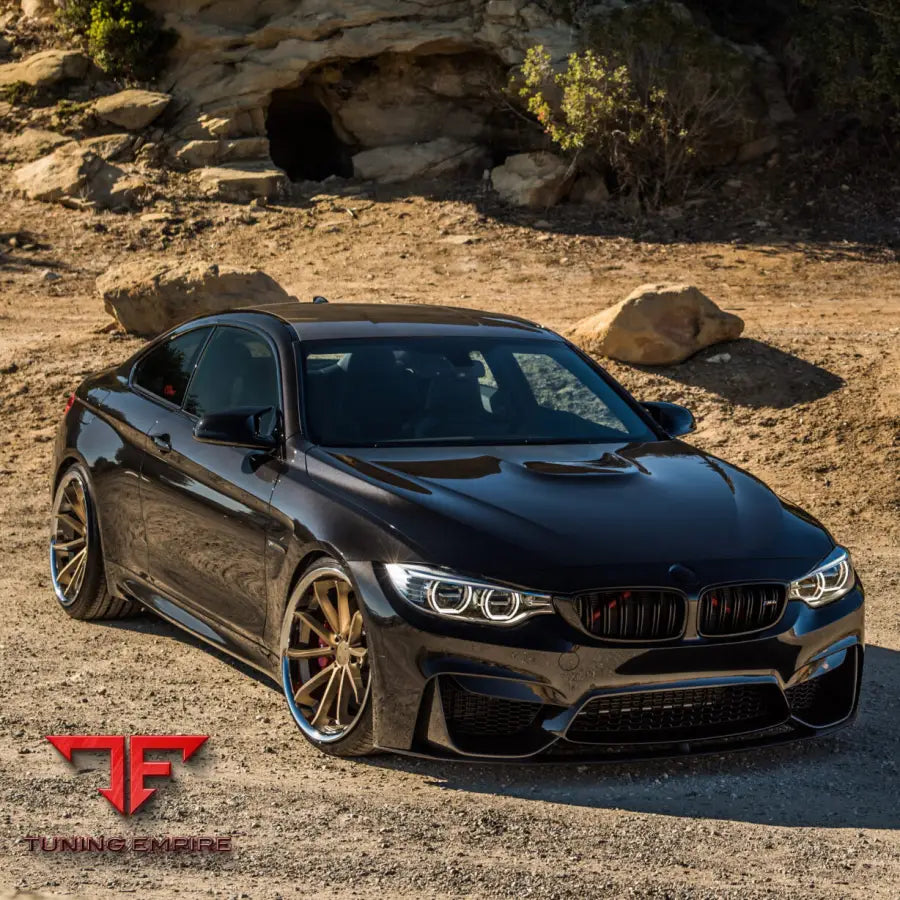 BMW M4 BLAQUE DIAMOND BD-23 MATTE BRONZE WHEELS