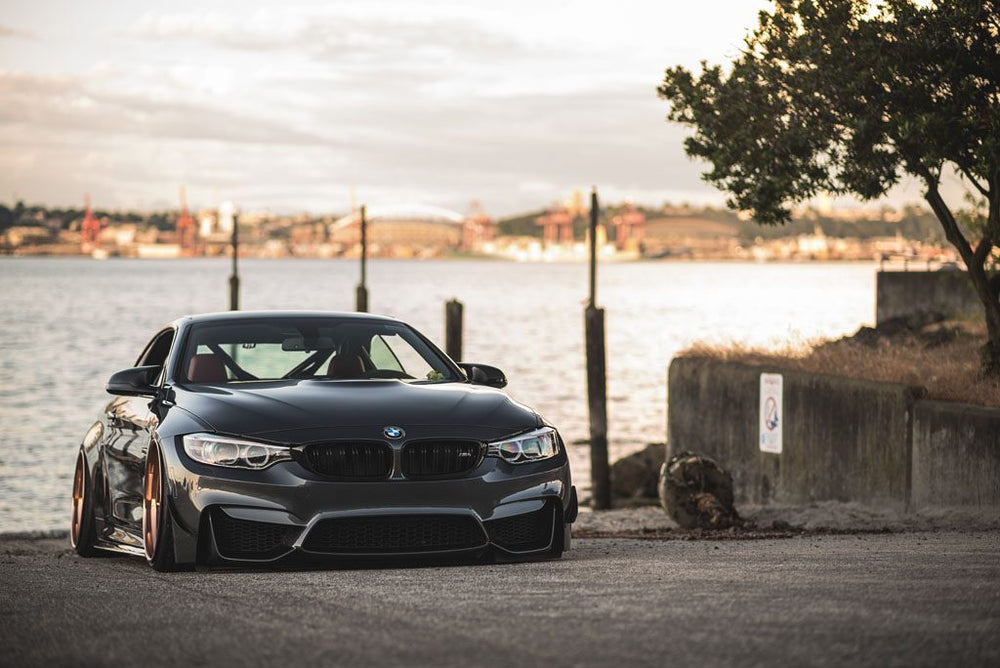 BMW M4 CONVERTIBLE on custom forged wheels