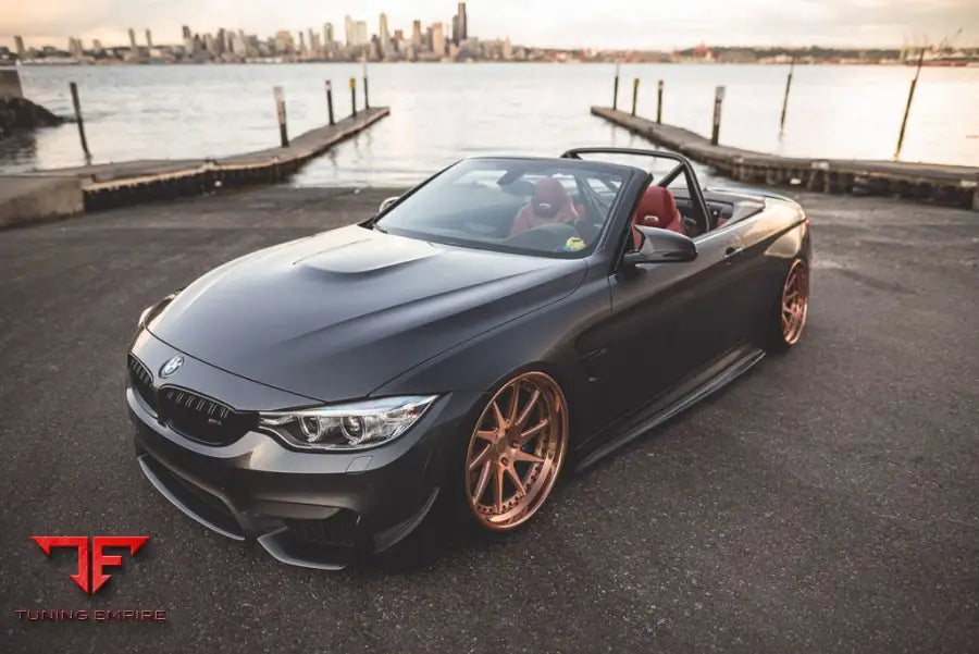 BMW M4 CONVERTIBLE on custom forged wheels