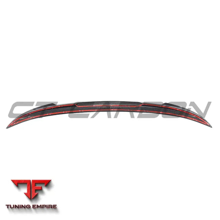 BMW M4 F83 & F33 4 SERIES CARBON FIBRE SPOILER - V2 - CT CARBON