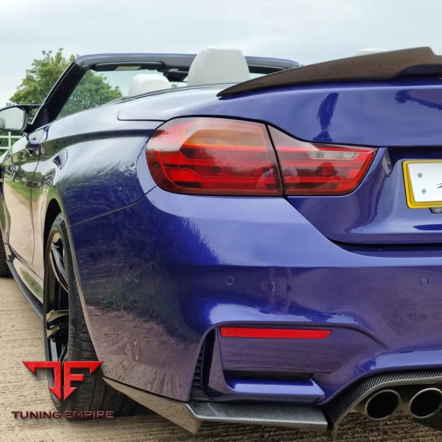 BMW M4 F83 & F33 4 SERIES CARBON FIBRE SPOILER - V3 - CT CARBON