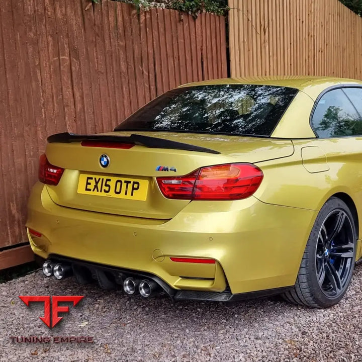 BMW M4 F83 & F33 4 SERIES CARBON FIBRE SPOILER - V3 - CT CARBON
