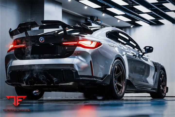 Bmw M4 G82 & 4 Series G22 Bkssii Style Carbon Fiber Trunk Spoiler Bsd