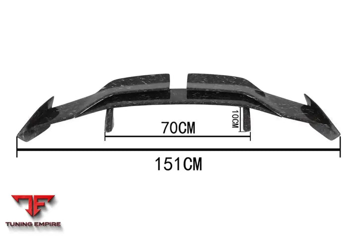 Bmw M4 G82 & 4 Series G22 Bkssii Style Carbon Fiber Trunk Spoiler Bsd