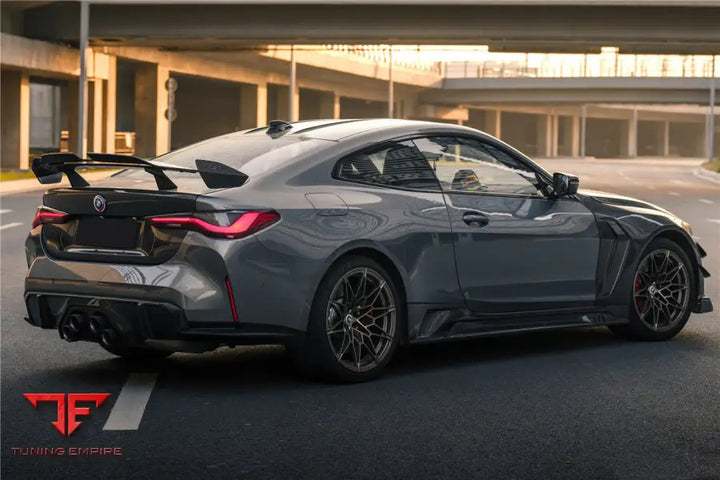 Bmw M4 G82 & 4 Series G22 Bkssii Style Carbon Fiber Trunk Spoiler Bsd