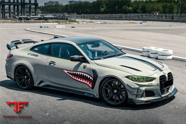 Bmw M4 G82 & 4 Series G22 Bkssii Style Carbon Fiber Trunk Spoiler Bsd