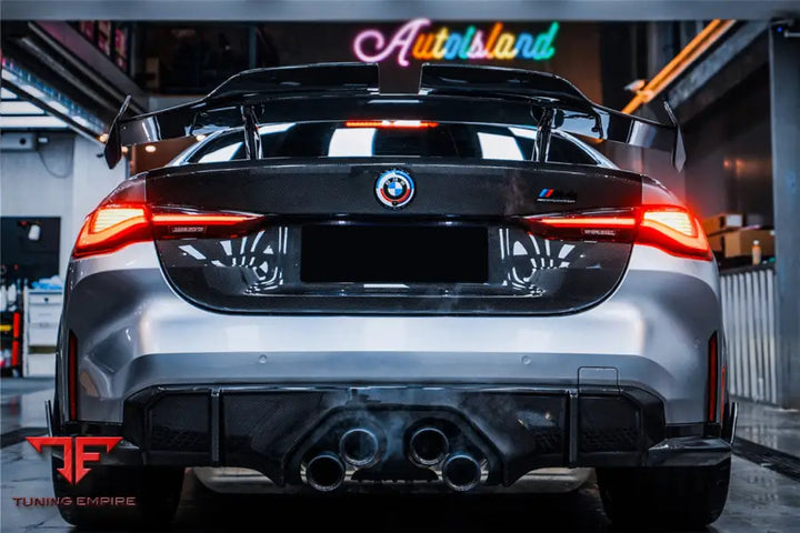 Bmw M4 G82 & 4 Series G22 Oe Style Carbon Fiber Trunk Bsd