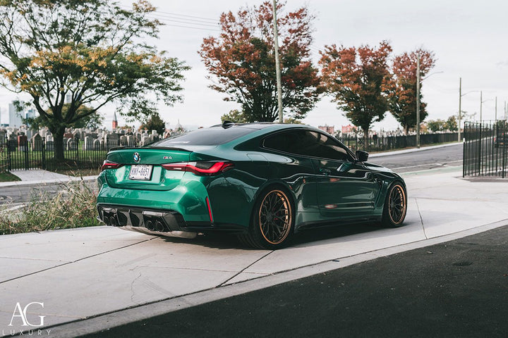BMW M4 G82 on custom forged wheels