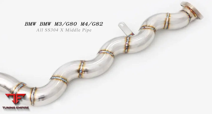 Bmw M4 G82 All Ss304 X Middle Pipe Exhaust System
