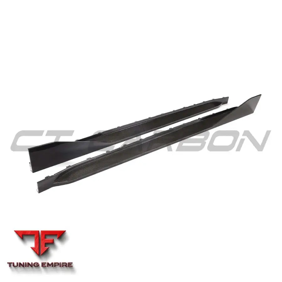BMW M4 G82/G83 CARBON FIBRE SIDE SKIRTS - MP STYLE - CT CARBON
