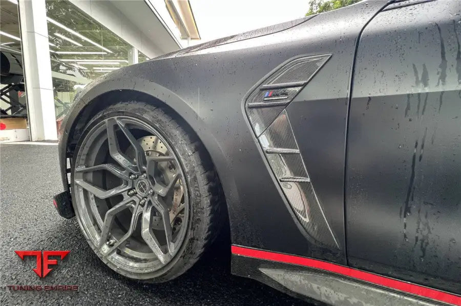 Bmw M4 G82/G83/G80 G81 M3 Cl Style Dry Carbon Fiber Front Fender Vent Bsd