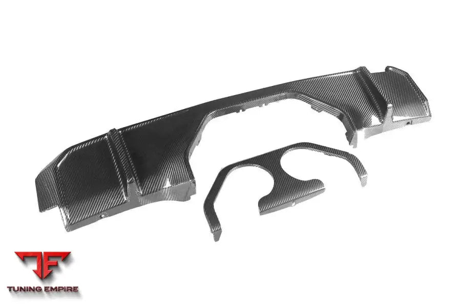 Bmw M4 G82 & G83 Mp Style Carbon Fiber Middle Rear Lip With Caps Bsd