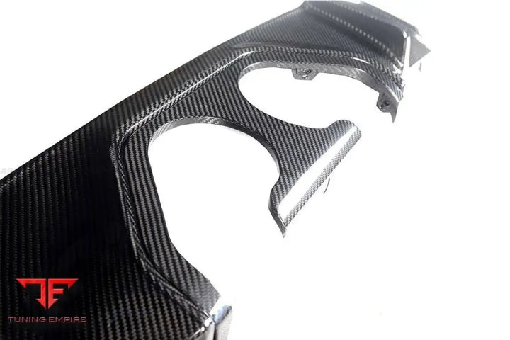 Bmw M4 G82 & G83 Mp Style Carbon Fiber Middle Rear Lip With Caps Bsd