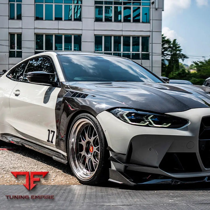 BMW M4 G82 SIDE FENDERS IN PREPREG CARBON FIBRE - Carbon Fibre Parts