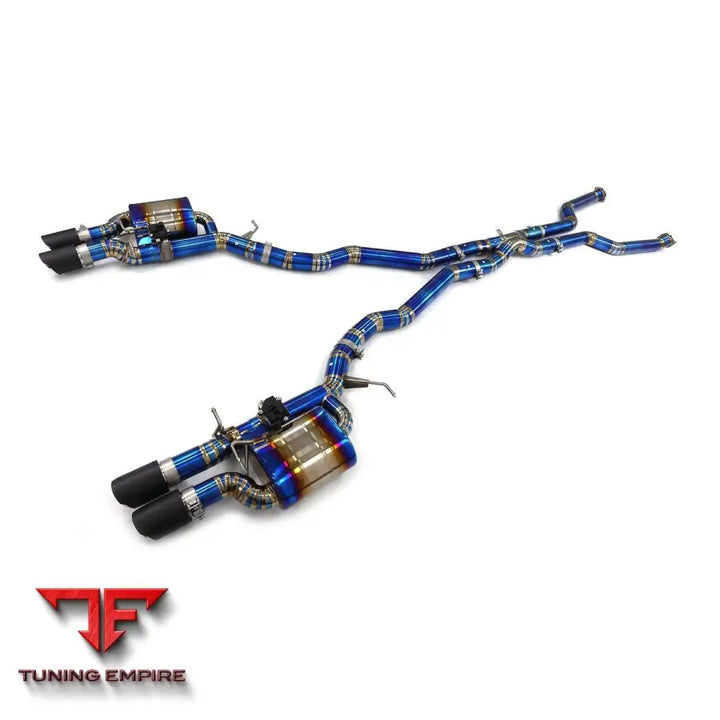 BMW M5 E60 5.0L TITANIUM CATBACK RAZOR EXHAUST WITH MUFFLER VALVE